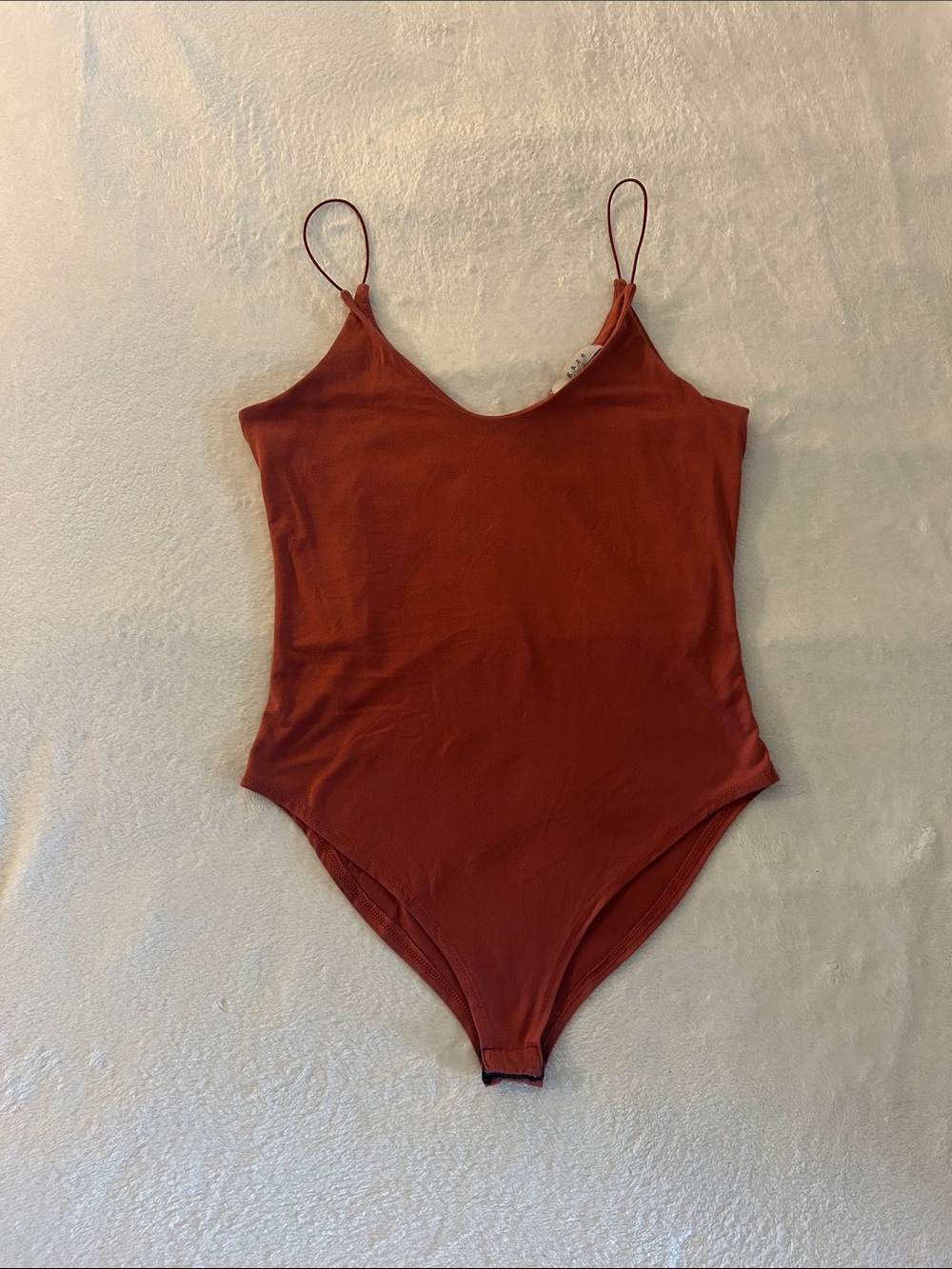 Spaghetti-Strap One-Piece Bodysuit